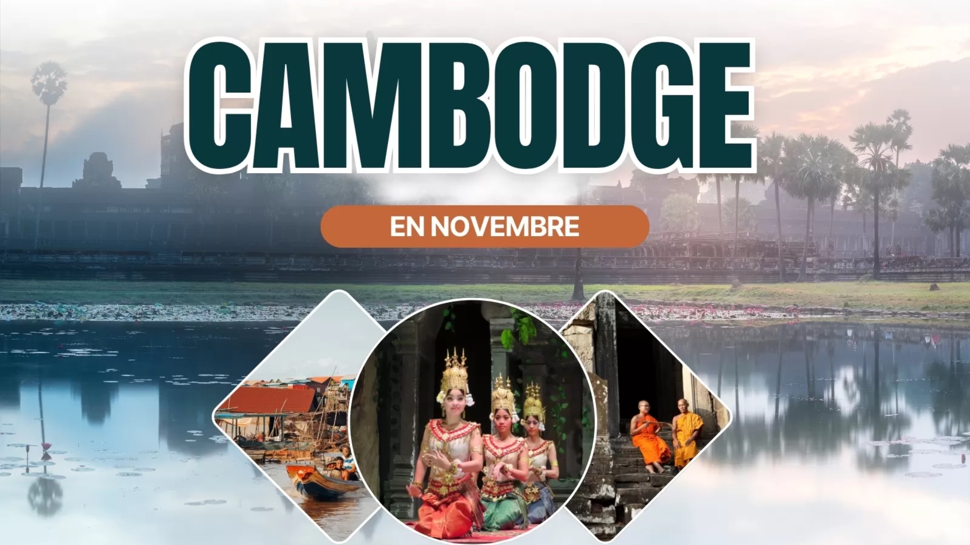 Cambodge en novembre : météo, activités et bons plans