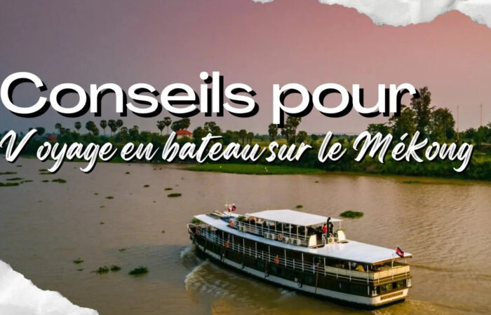 Voyage en bateau sur le Mékong