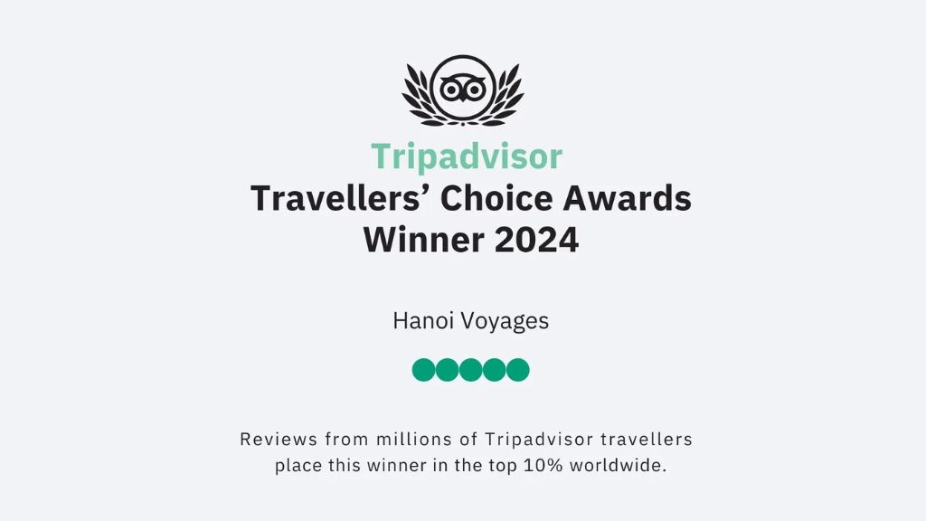 Prix ​​Tripadvisor pour Hanoi Voyages 2024