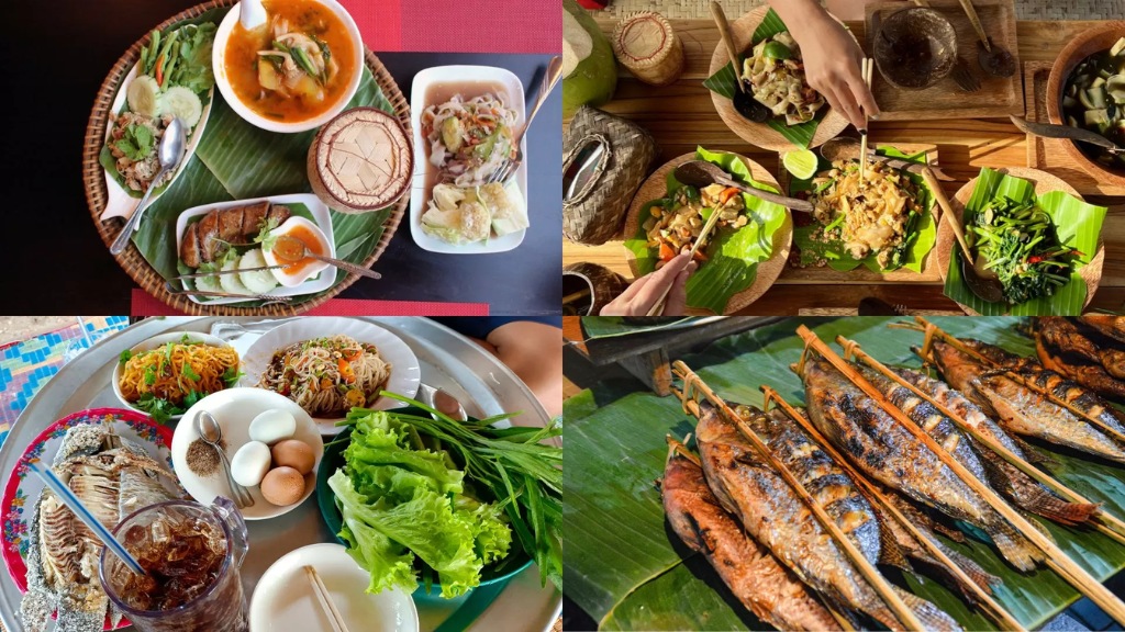 Plats à Vientiane