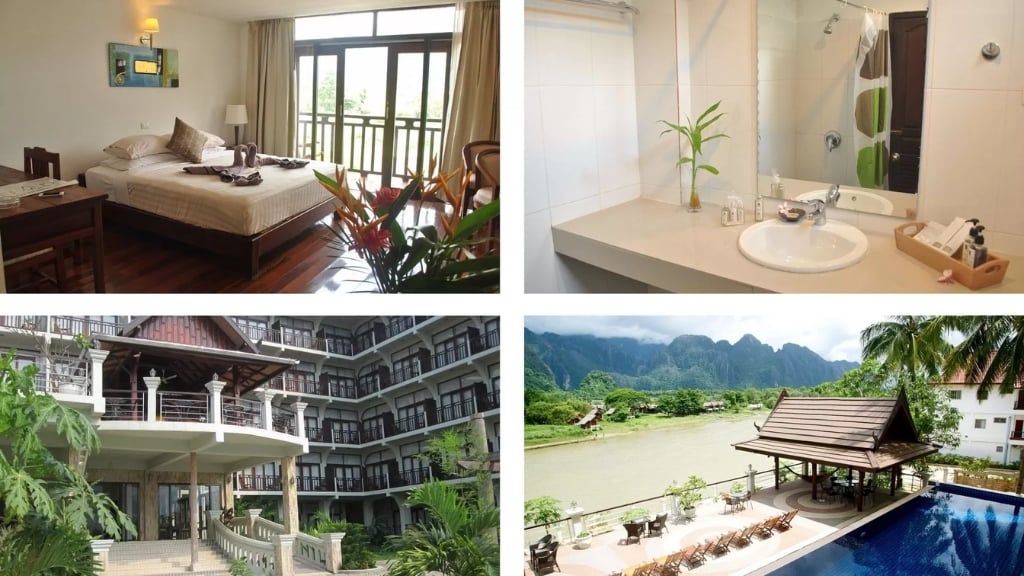 Circuit Laos Cambodge 3 semaines : tout ce qu’il faut savoir - laos hotel vang vieng silver naga hotel 1024 Silver Naga Hotel