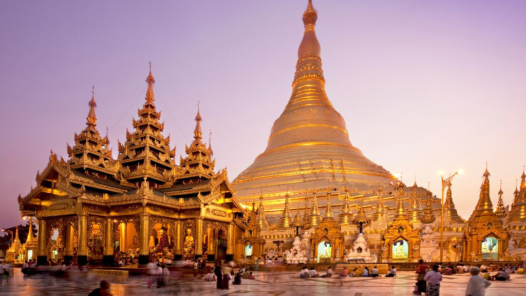 La pagode Shwedagon