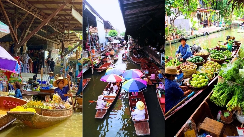 Marché flottant de Khlong Lad Mayom
