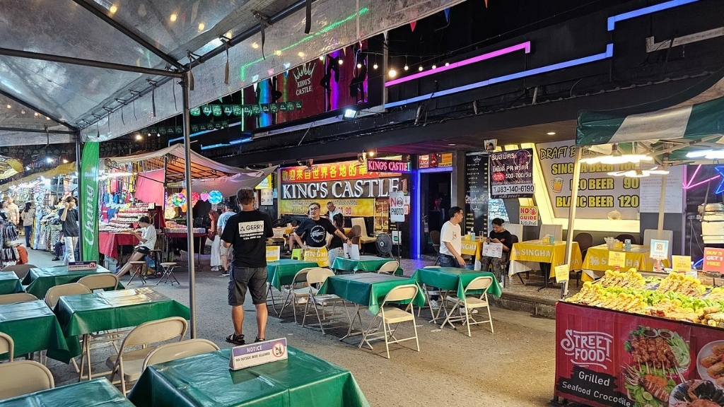 Le marché nocturne de Patpong à Bangkok
