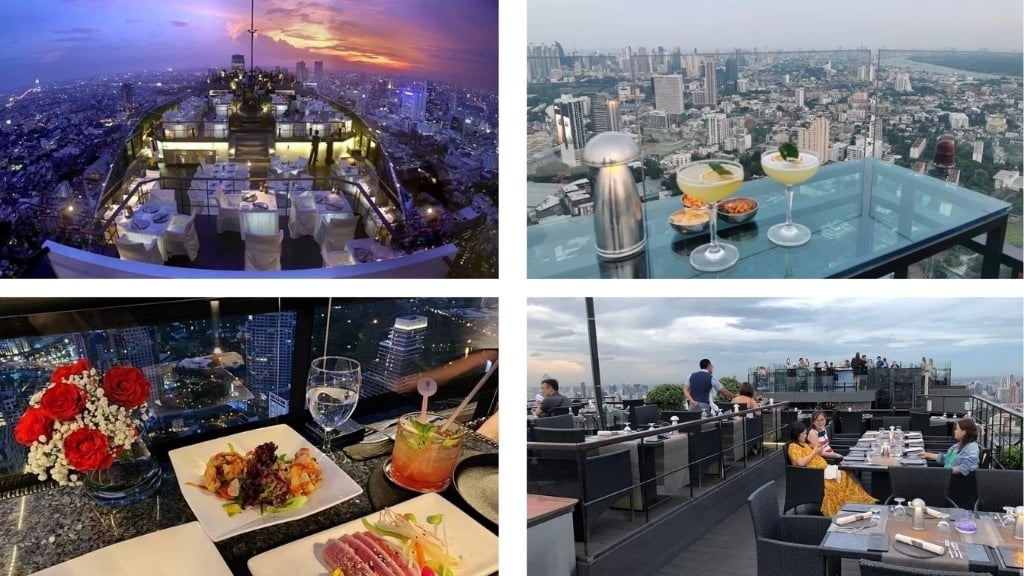 Rooftop Vertigo Banyan Tree, rooftops à Bangkok