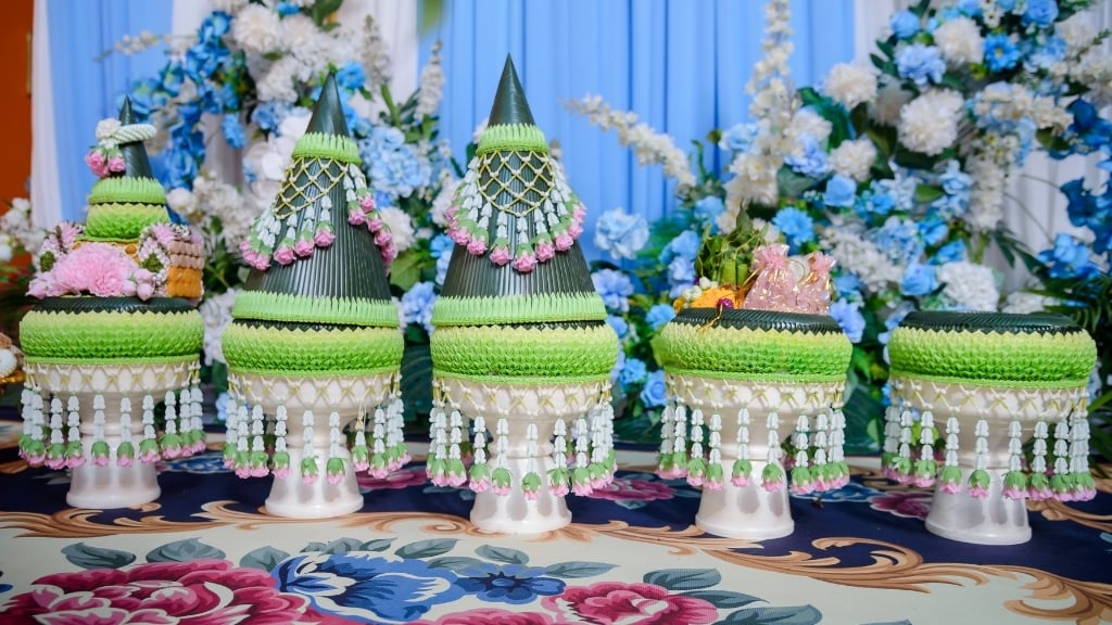 Mariage traditionnel des Thailandais