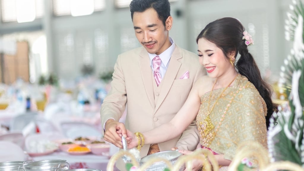 Mariage traditionnel des Thailandais, culture thaïlandaise