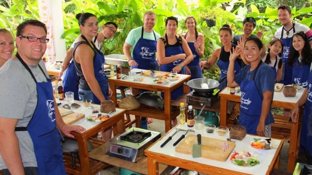 Cours de cuisine en Thaïlande