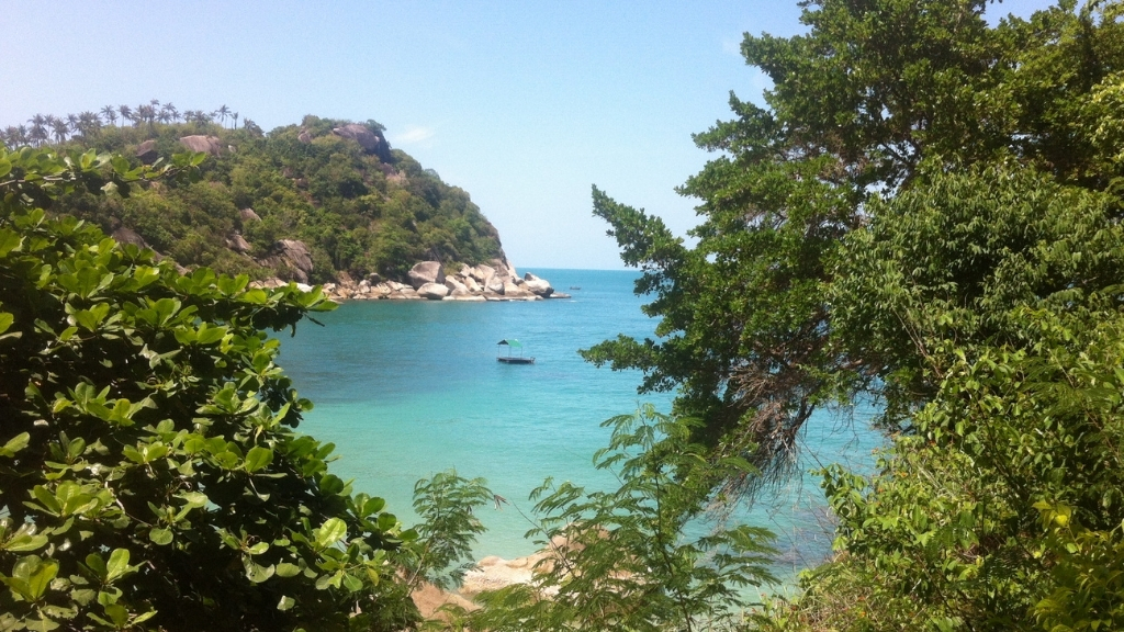 Vue panoramique depuis montagne de Secret