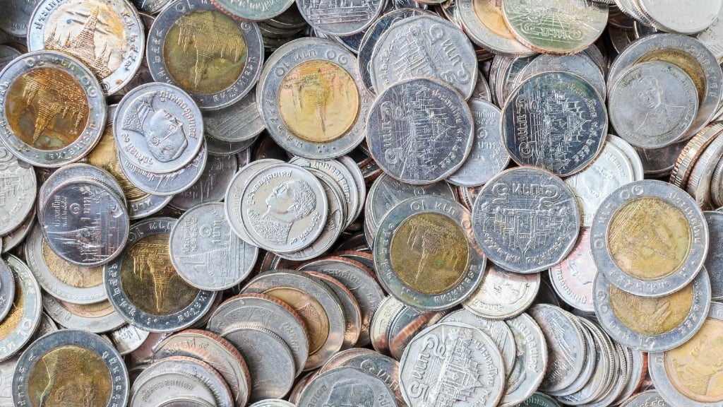 Changer de l'argent en Thaïlande : ce qu'il faut savoir - thailande money baht 1024 Pièces thaïlandaises