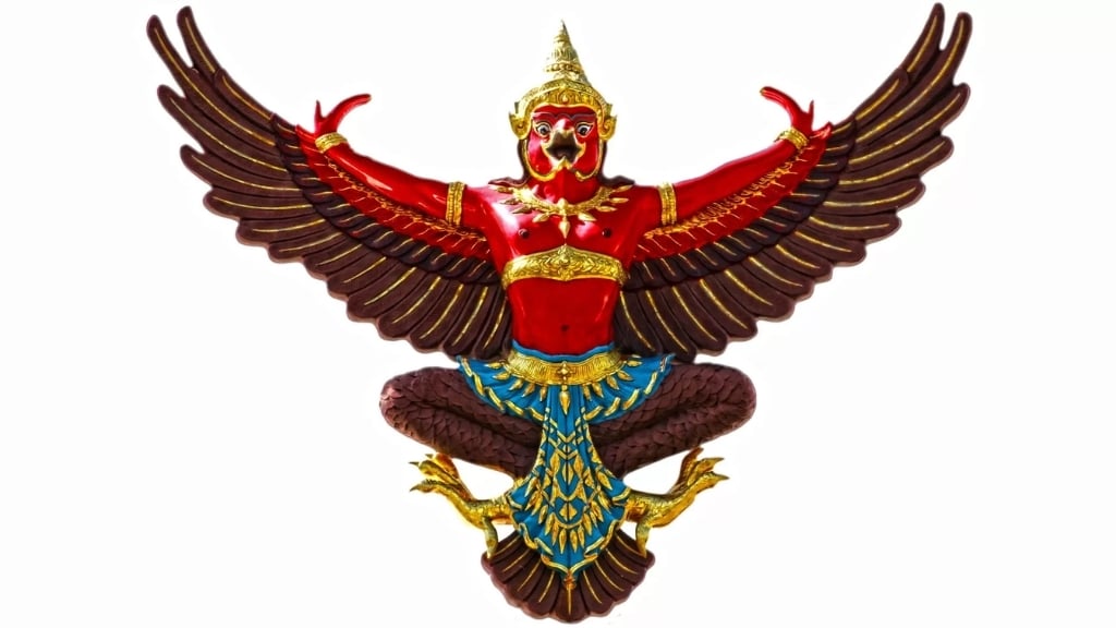 Garuda - Emblème national de la Thaïlande Garuda - Emblème national de la Thaïlande
