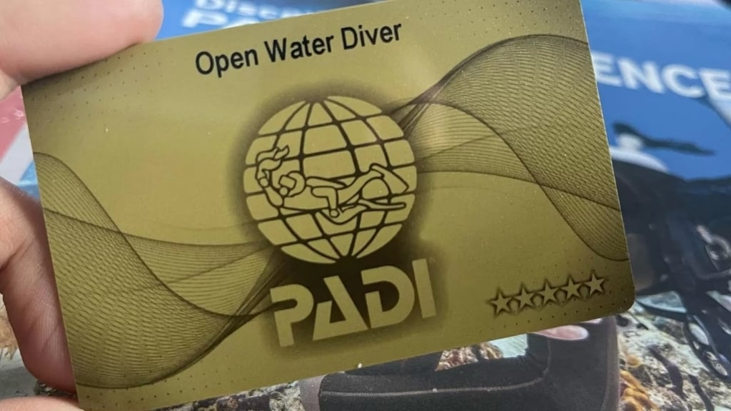 Carte de PADI