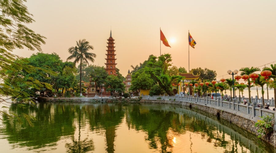 La pagode Tran Quoc