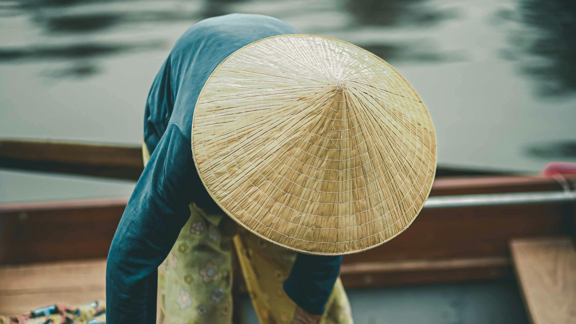 Village du chapeau conique de Chuong