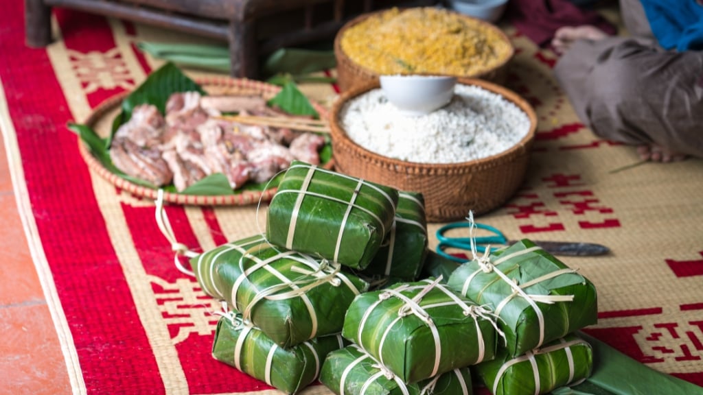 Banh Chung - un plat incontournable à chaque occasion du Têt - vietnam cuisine banh chung 1024 Banh chung