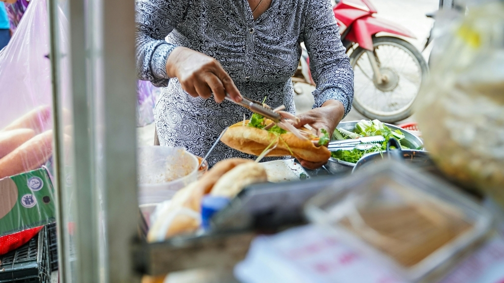 Banh mi dans la rue