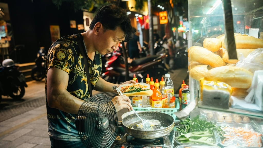 Banh mi dans la rue