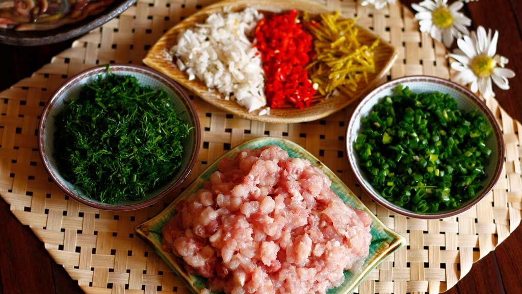 Préparation du Cha ruoi