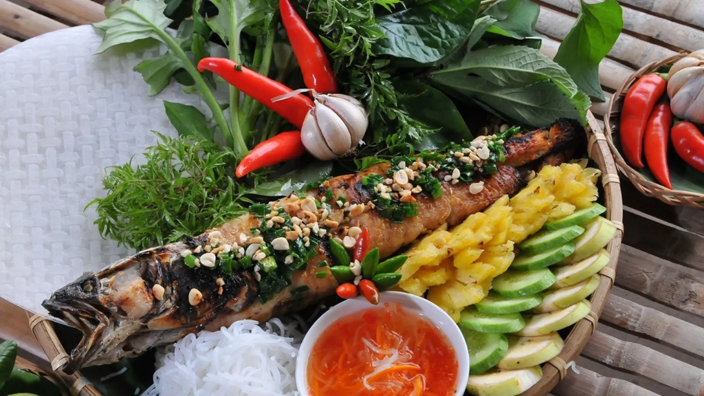 Poisson grillé à la vietnamienne