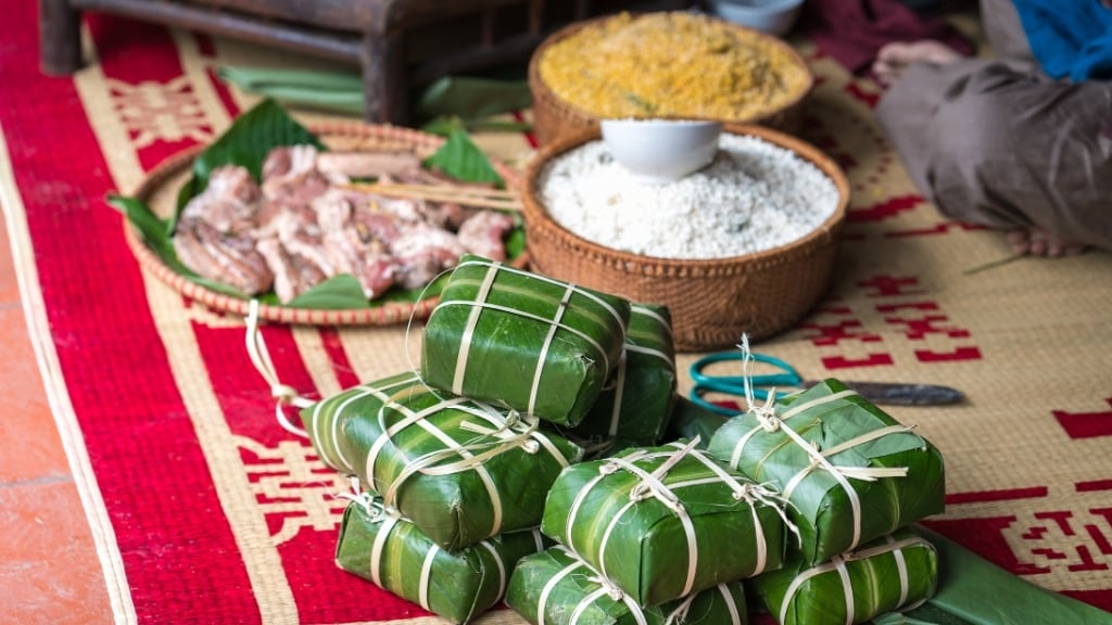 Exploration des célébrations du Têt au Vietnam - vietnam culture tet banh chung 1024 Tet vietnam