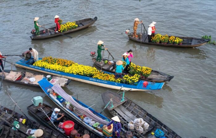 Marché flottant de Cai Rang