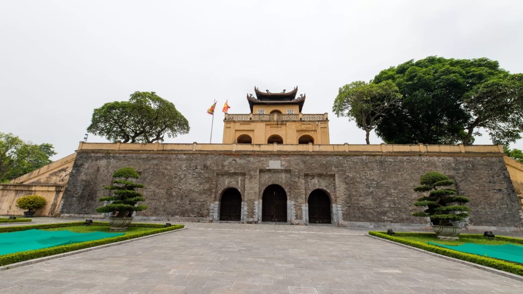 Doan Mon - L'entrée de la résidence royale dans le passé