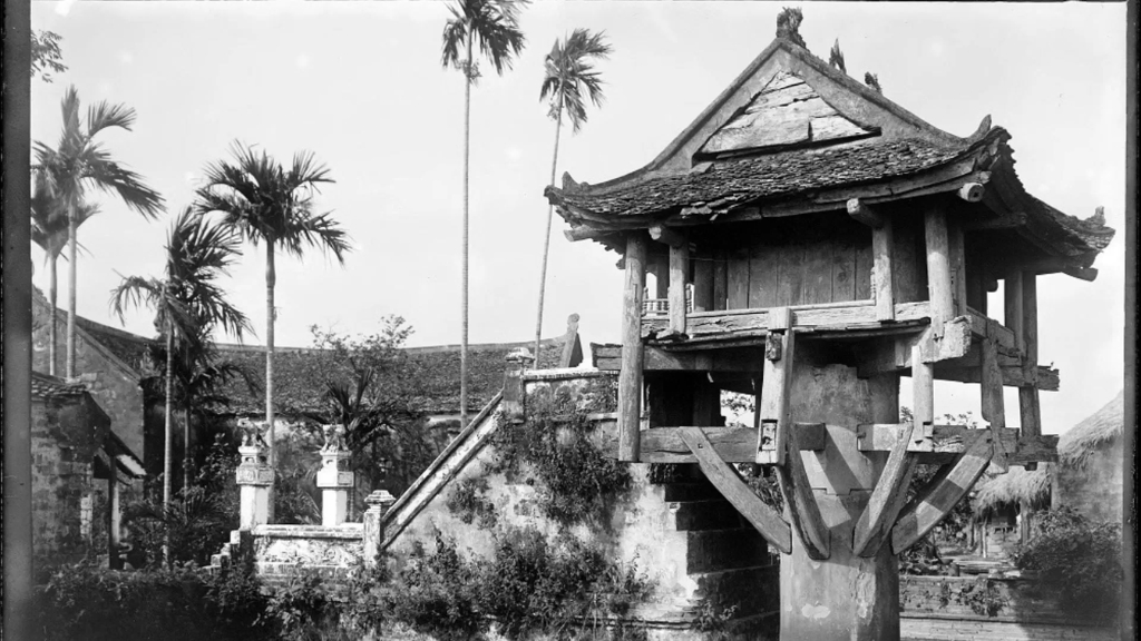 Architecture de la pagode au pilier unique au XIXe siècle