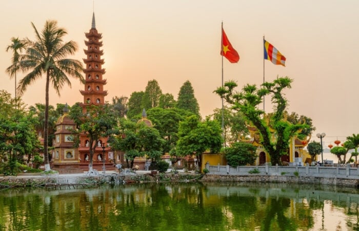 La pagode Tran Quoc