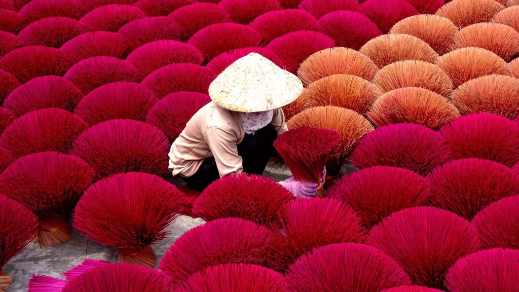 Village de l'encens de Quang Phu Cau