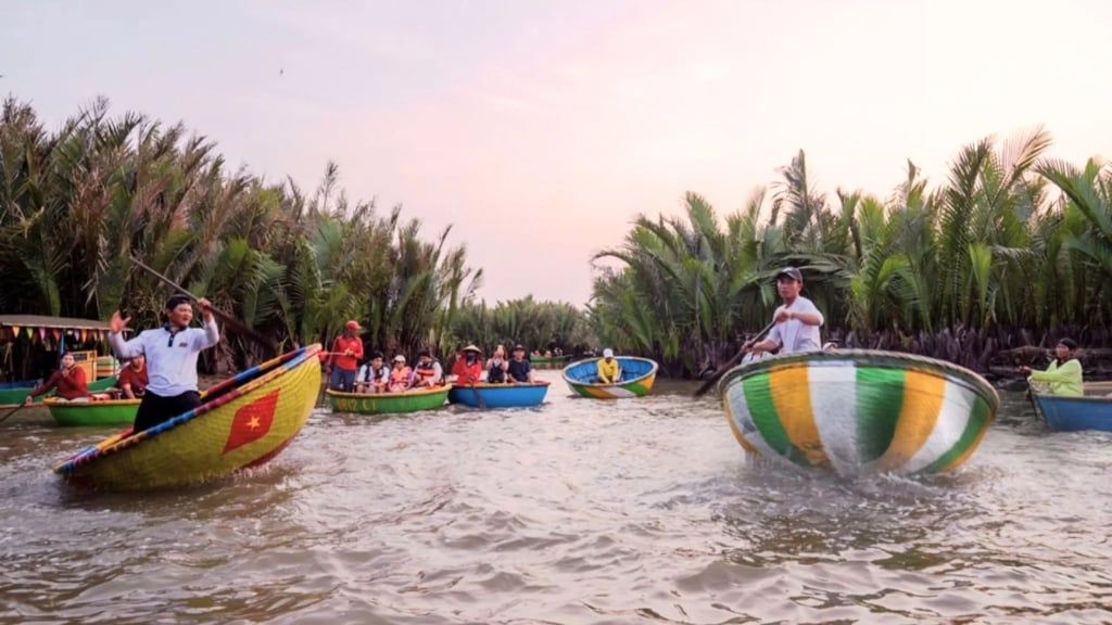 La forêt de cocotiers à Hoi An