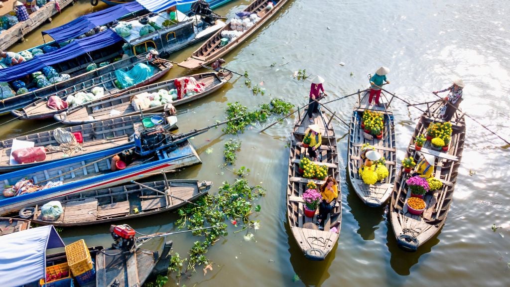 Les 18 plus beaux sites à visiter au Vietnam - vietnam mekong delta du mekong 1024 Delta du Mékong