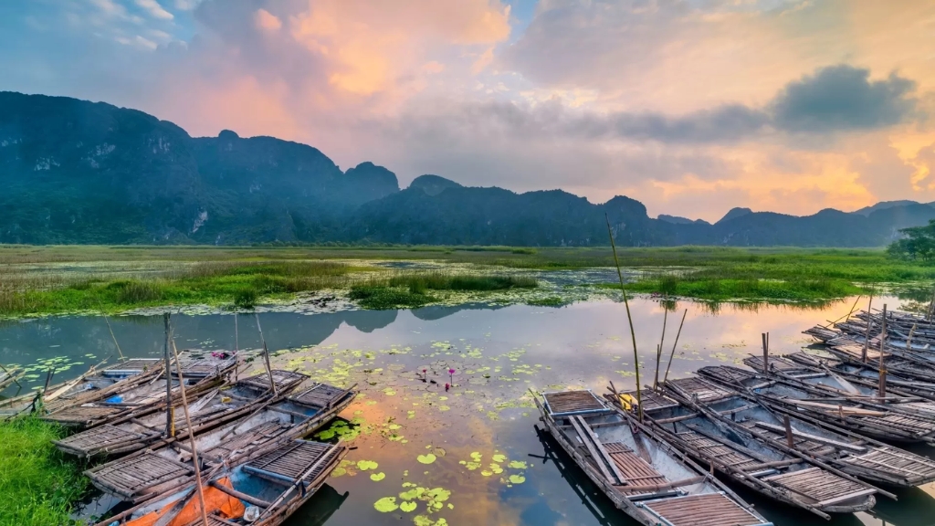 La lagune de Van Long