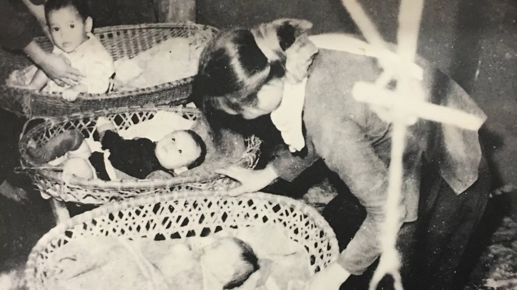 Des bébés sont nés aux tunnels de Vinh Moc