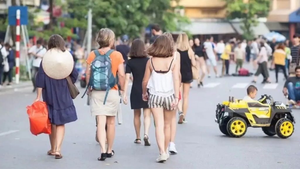 Balade à pied à Hanoi