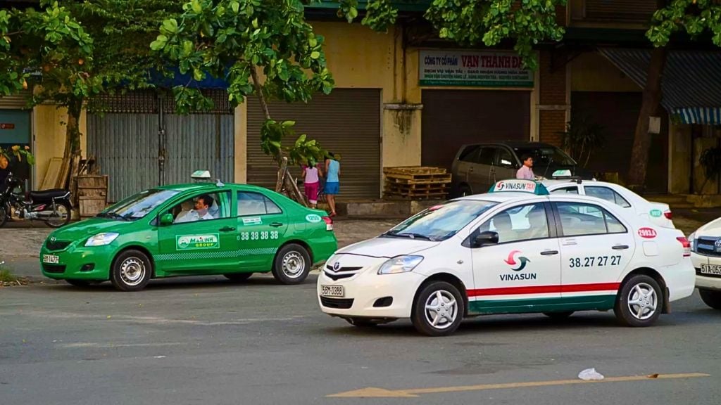 Taxis au Vietnam