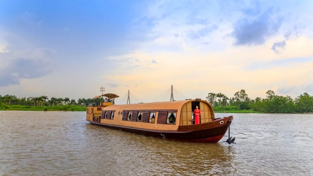 Bateau Song Xanh – Escapade privée sur le Mékong