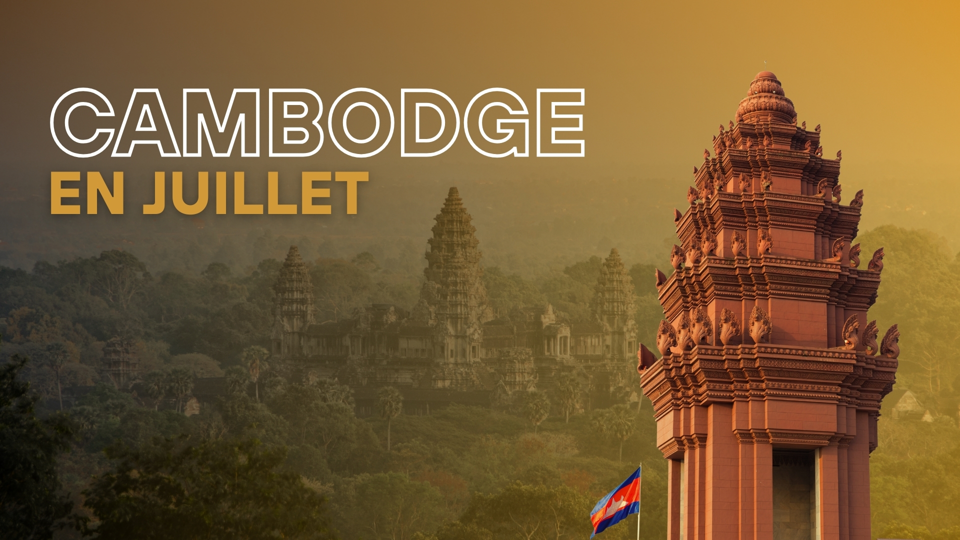 Cambodge en juillet : météo et activités à ne pas manquer