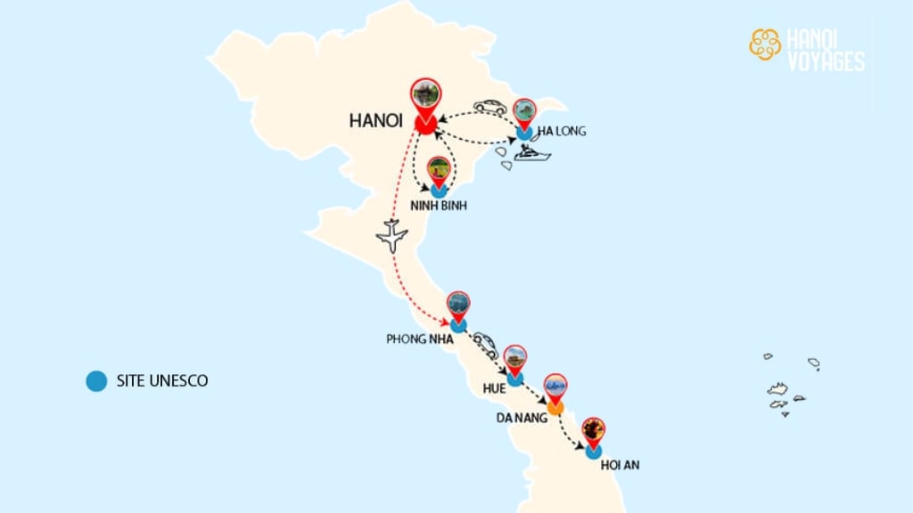 Circuit Vietnam 14 jours