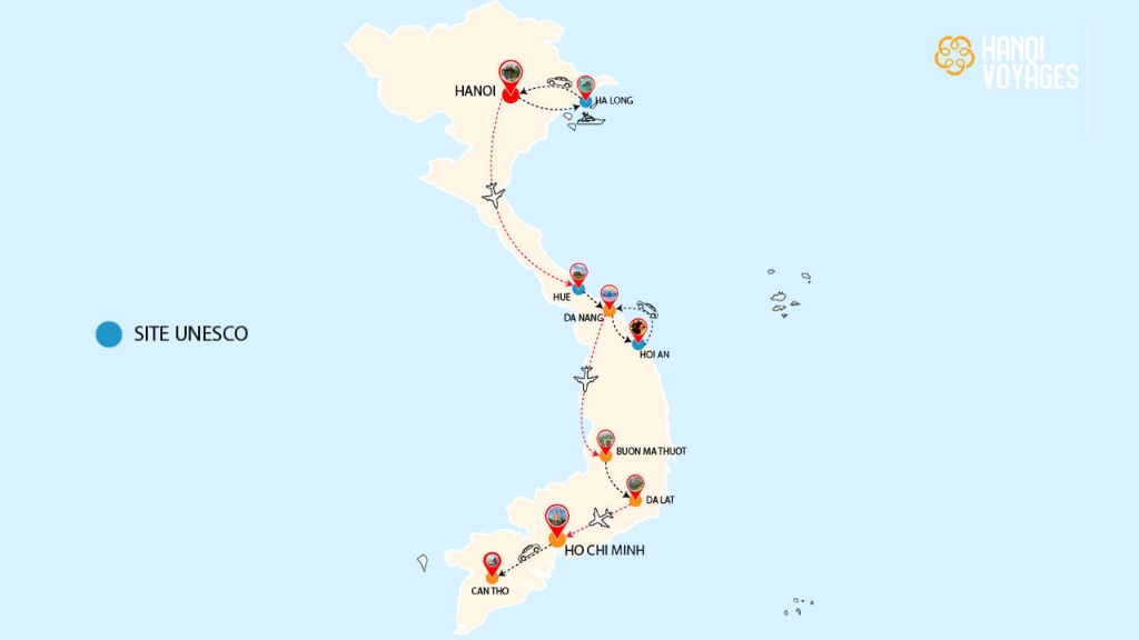 Circuit Vietnam 18 jours Circuit Vietnam 18 jours