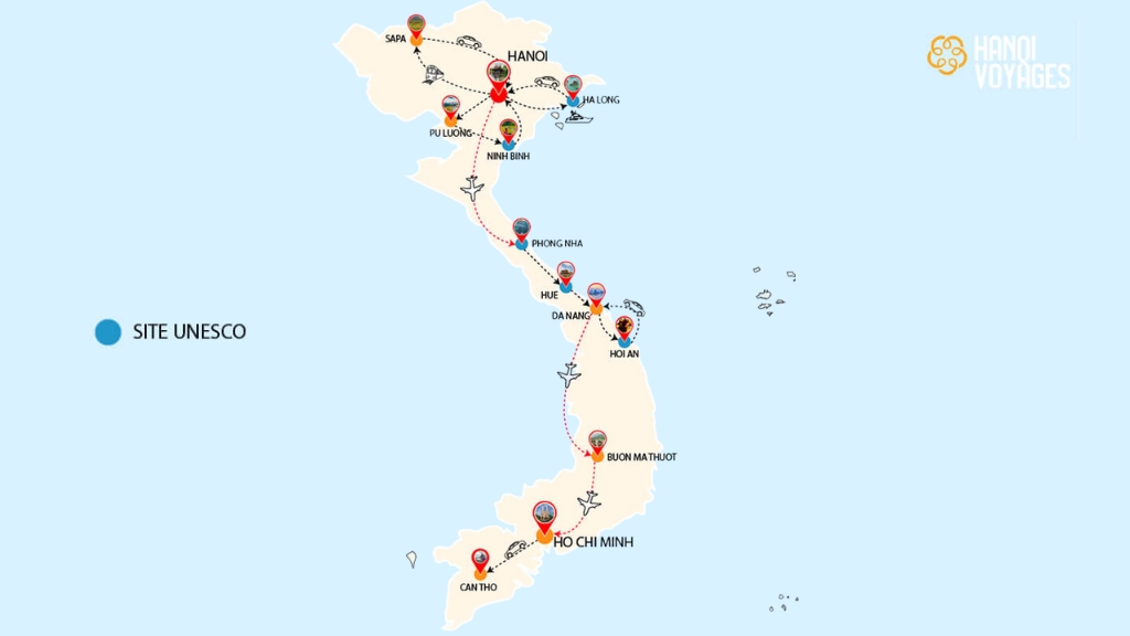 Circuit Vietnam 24 jours