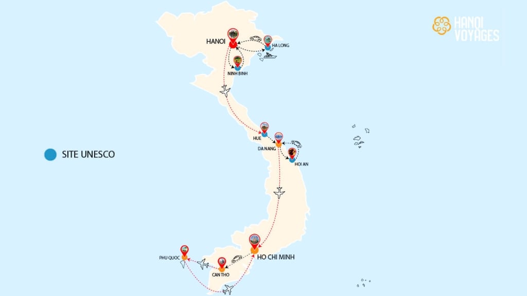 Circuit Vietnam haut de gamme 15 jours