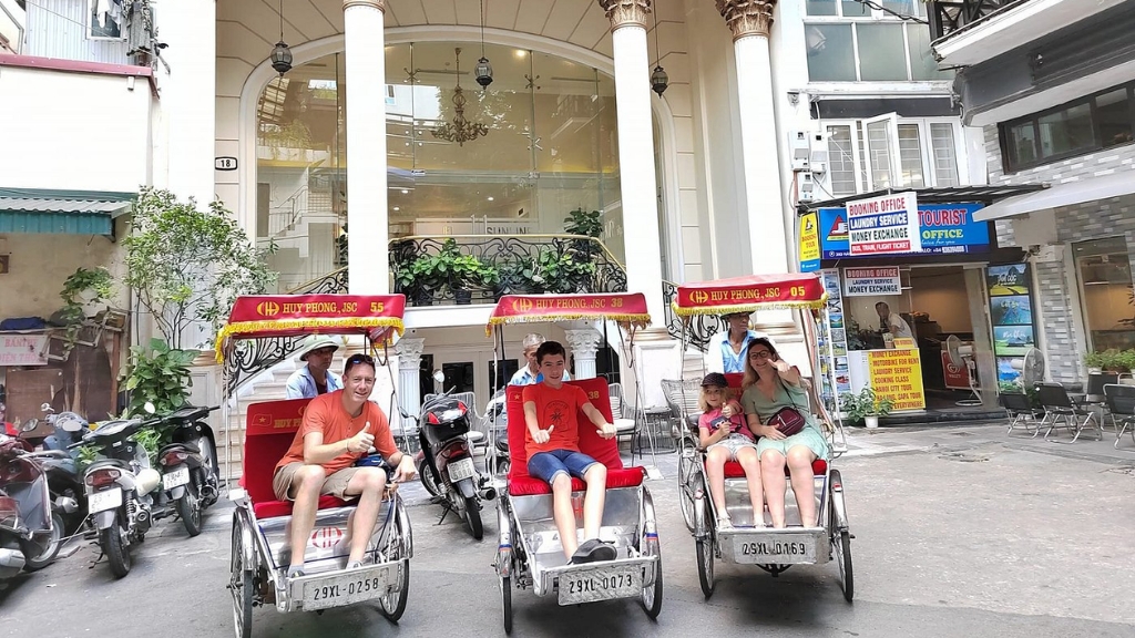 Cyclo à Hanoï