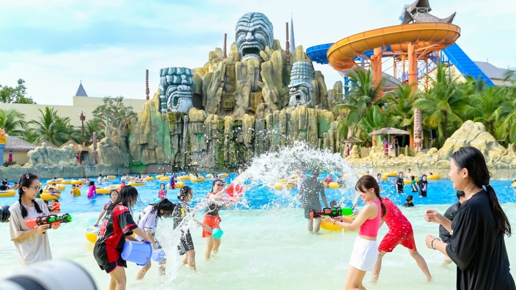 Le parc aquatique du Monde Tourbillonnant