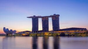 Marina Bay à Singapour