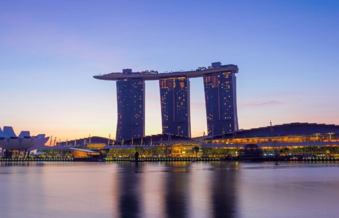 Marina Bay à Singapour