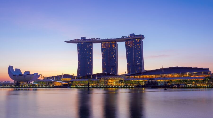 Marina Bay à Singapour