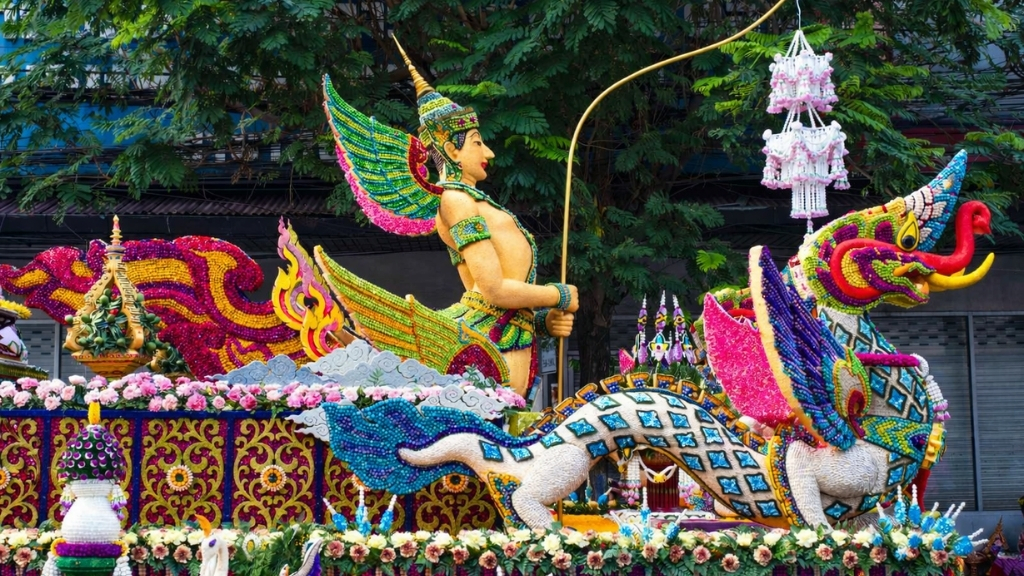 Chiang Mai Flower Festival - fêtes insolites en Thaïlande
