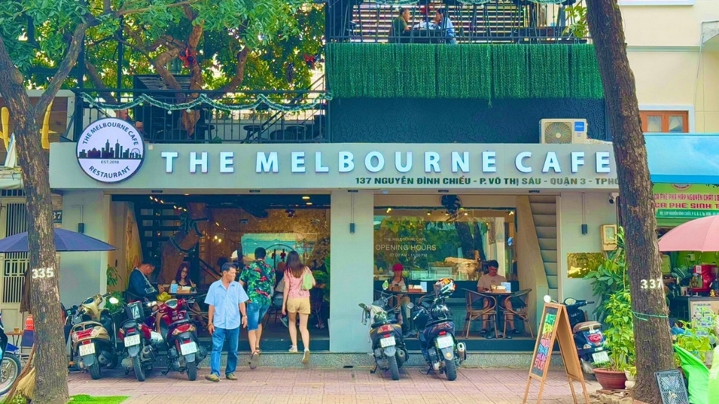 vietnam ho chi minh melbourne cafe 1024 - Top 7 meilleurs cafés romantiques de Ho Chi Minh-Ville