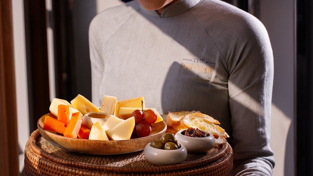 Les repas à bord étaient préparés avec soin