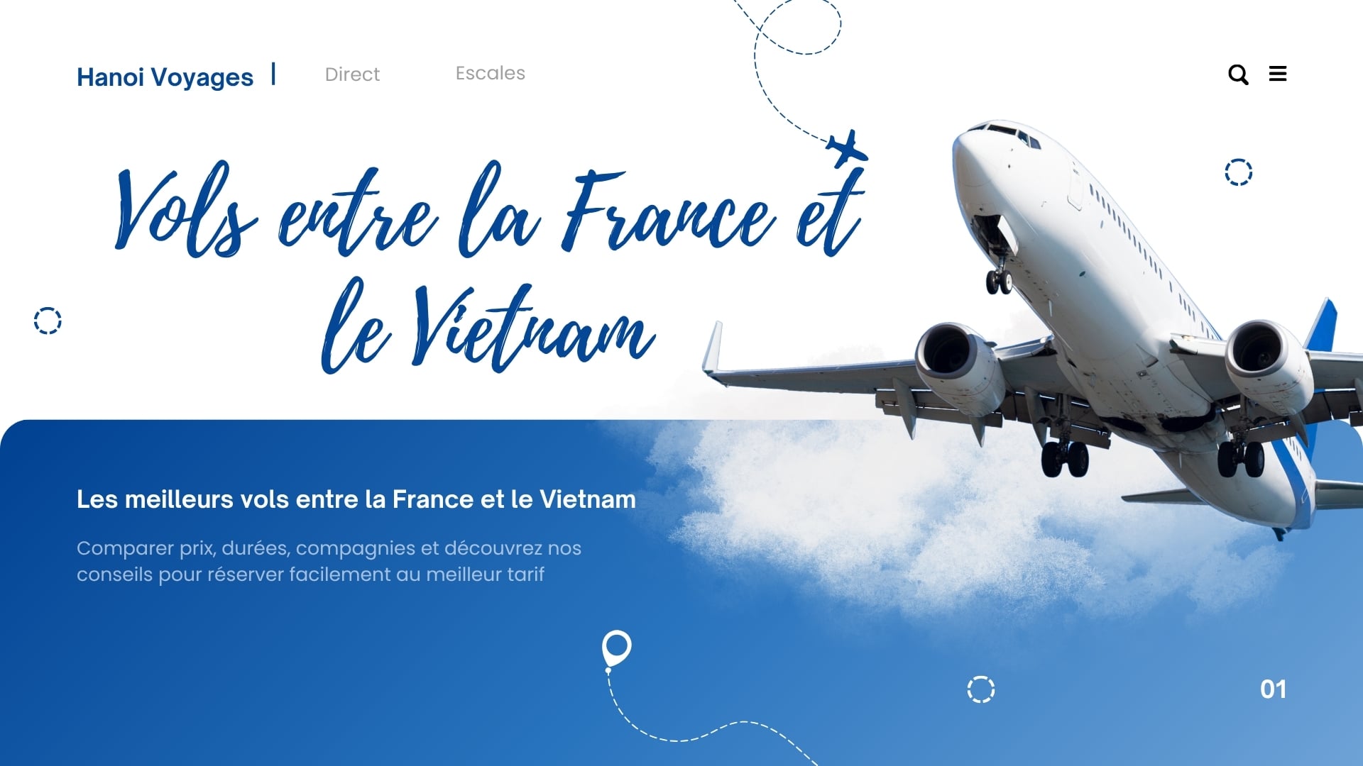 featured Vols entre la France et le Vietnam